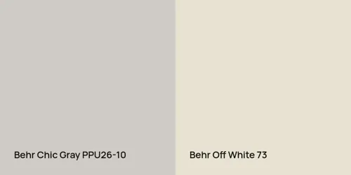 PPU26-10 Chic Gray vs 73 Off White