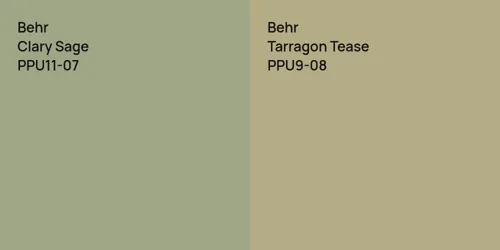 PPU11-07 Clary Sage vs PPU9-08 Tarragon Tease