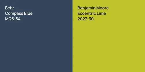 MQ5-54 Compass Blue vs 2027-30 Eccentric Lime