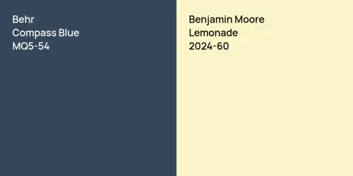 MQ5-54 Compass Blue vs 2024-60 Lemonade