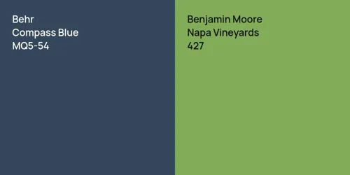 MQ5-54 Compass Blue vs 427 Napa Vineyards