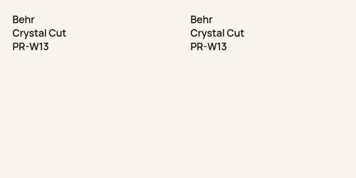 PR-W13 Crystal Cut vs PR-W13 Crystal Cut