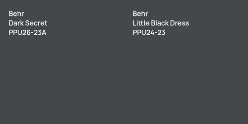 PPU26-23A Dark Secret vs PPU24-23 Little Black Dress