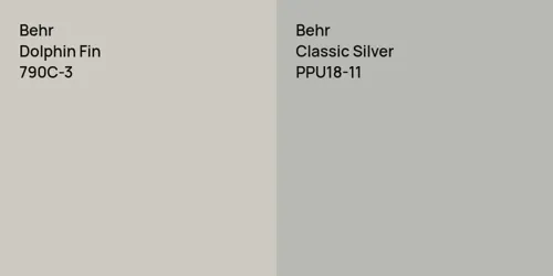 790C-3 Dolphin Fin vs PPU18-11 Classic Silver