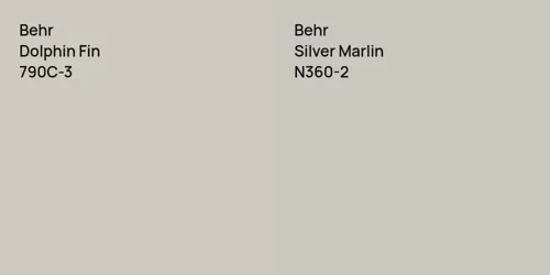 790C-3 Dolphin Fin vs N360-2 Silver Marlin