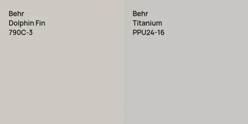 790C-3 Dolphin Fin vs PPU24-16 Titanium