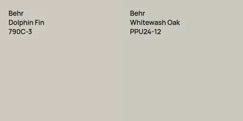 790C-3 Dolphin Fin vs PPU24-12 Whitewash Oak