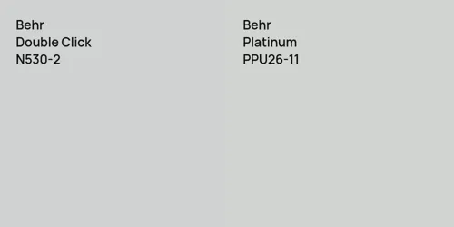 N530-2 Double Click vs PPU26-11 Platinum