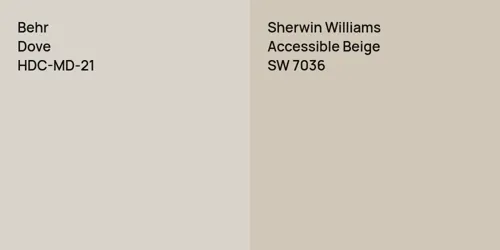 HDC-MD-21 Dove vs SW 7036 Accessible Beige