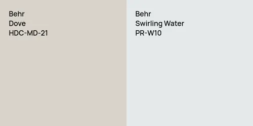 HDC-MD-21 Dove vs PR-W10 Swirling Water