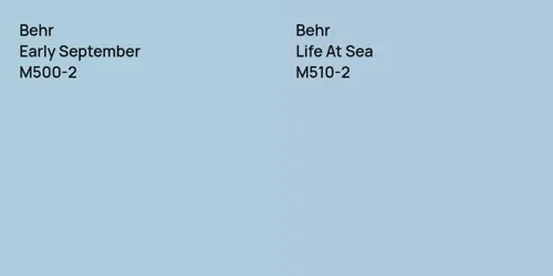 M500-2 Early September vs M510-2 Life At Sea