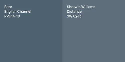 PPU14-19 English Channel vs SW 6243 Distance