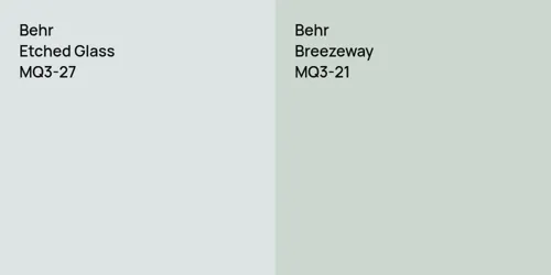 MQ3-27 Etched Glass vs MQ3-21 Breezeway