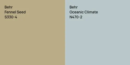 S330-4 Fennel Seed vs N470-2 Oceanic Climate