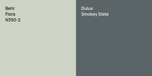 N390-2 Flora vs null Smokey Slate