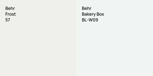 57 Frost vs BL-W09 Bakery Box