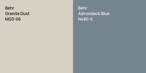 MQ3-06 Granite Dust vs N480-5 Adirondack Blue