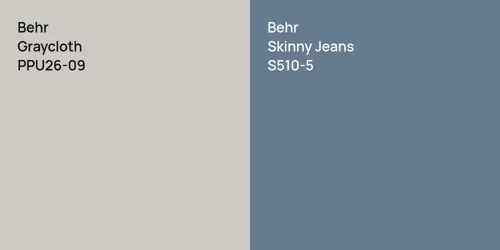 PPU26-09 Graycloth vs S510-5 Skinny Jeans