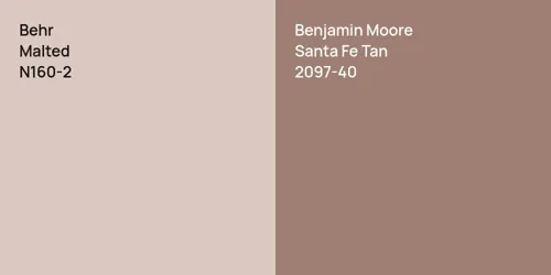 N160-2 Malted vs 2097-40 Santa Fe Tan