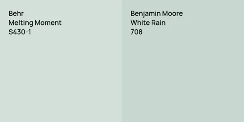 S430-1 Melting Moment vs 708 White Rain