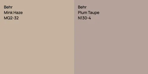 MQ2-32 Mink Haze vs N130-4 Plum Taupe