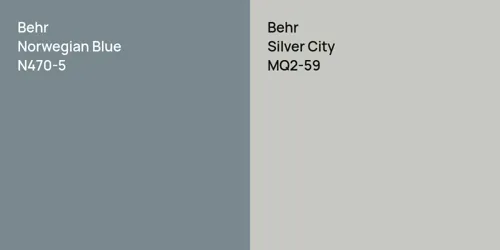 N470-5 Norwegian Blue vs MQ2-59 Silver City