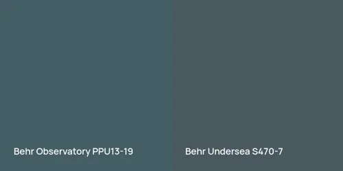 PPU13-19 Observatory vs S470-7 Undersea