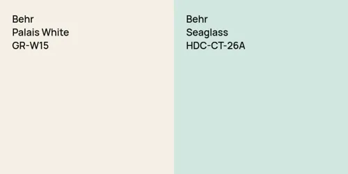 GR-W15 Palais White vs HDC-CT-26A Seaglass