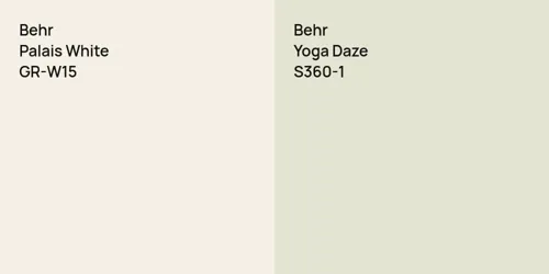 GR-W15 Palais White vs S360-1 Yoga Daze