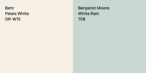 GR-W15 Palais White vs 708 White Rain