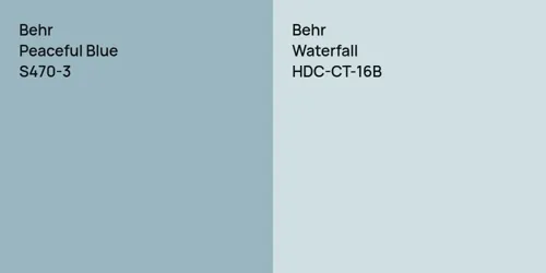 S470-3 Peaceful Blue vs HDC-CT-16B Waterfall