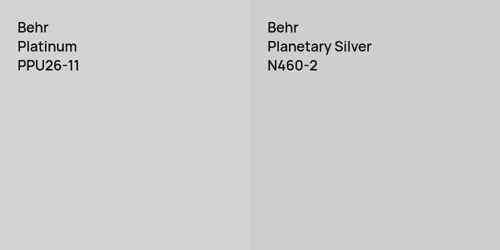 PPU26-11 Platinum vs N460-2 Planetary Silver