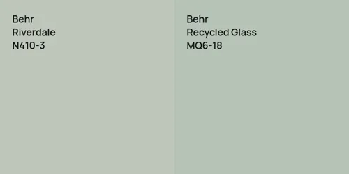 N410-3 Riverdale vs MQ6-18 Recycled Glass