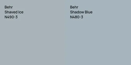 N490-3 Shaved Ice vs N480-3 Shadow Blue