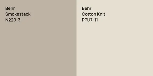 N220-3 Smokestack vs PPU7-11 Cotton Knit