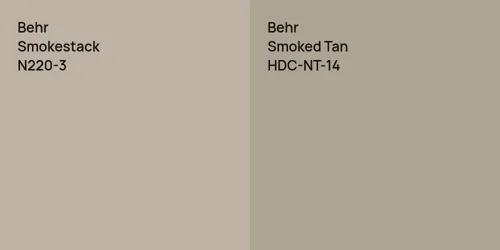 N220-3 Smokestack vs HDC-NT-14 Smoked Tan