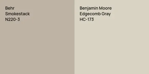 N220-3 Smokestack vs HC-173 Edgecomb Gray