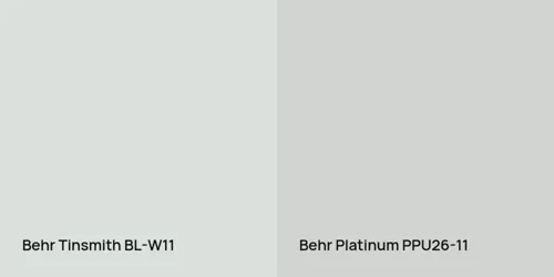 BL-W11 Tinsmith vs PPU26-11 Platinum