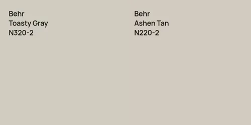 N320-2 Toasty Gray vs N220-2 Ashen Tan