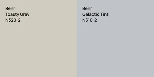 N320-2 Toasty Gray vs N510-2 Galactic Tint