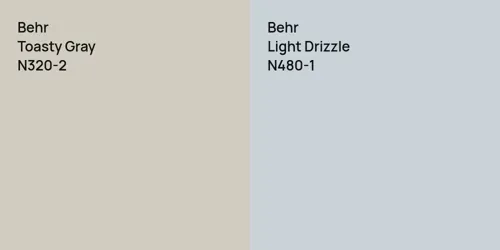 N320-2 Toasty Gray vs N480-1 Light Drizzle