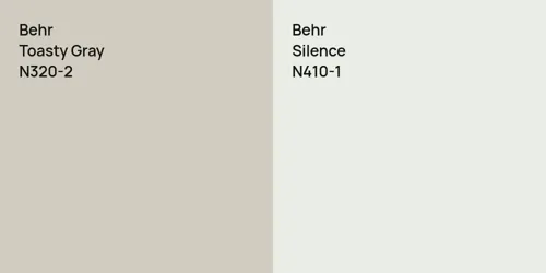 N320-2 Toasty Gray vs N410-1 Silence