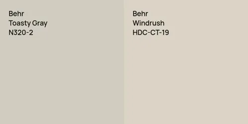 N320-2 Toasty Gray vs HDC-CT-19 Windrush