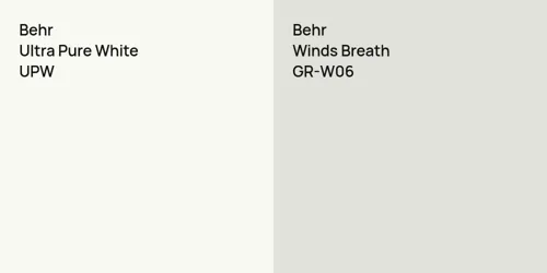 UPW Ultra Pure White vs GR-W06 Winds Breath