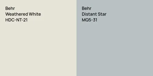 HDC-NT-21 Weathered White vs MQ5-31 Distant Star