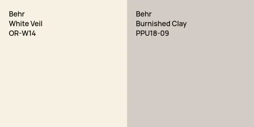 OR-W14 White Veil vs PPU18-09 Burnished Clay