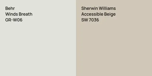 GR-W06 Winds Breath vs SW 7036 Accessible Beige