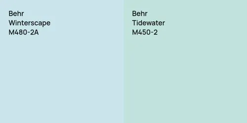 M480-2A Winterscape vs M450-2 Tidewater