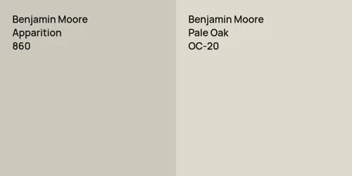 860 Apparition vs OC-20 Pale Oak