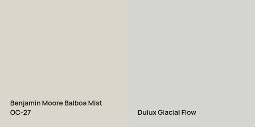 OC-27 Balboa Mist vs null Glacial Flow